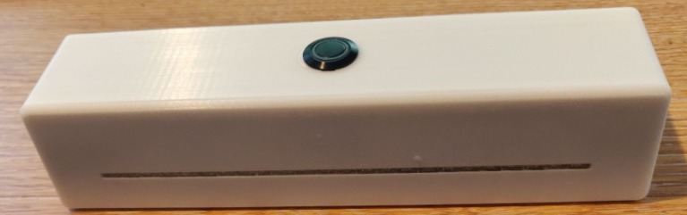 Larson scanner neatly stored in custom 3D printed case